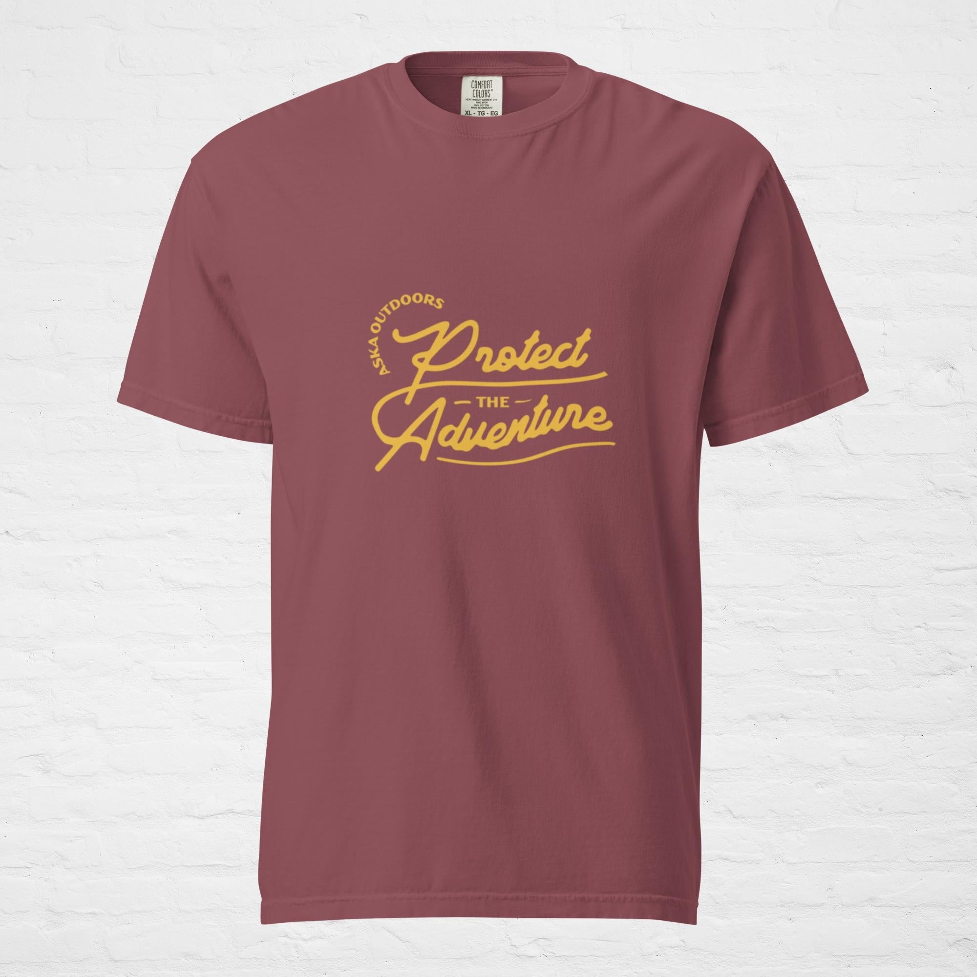 Unisex heavyweight T-shirt - Aska Outdoors