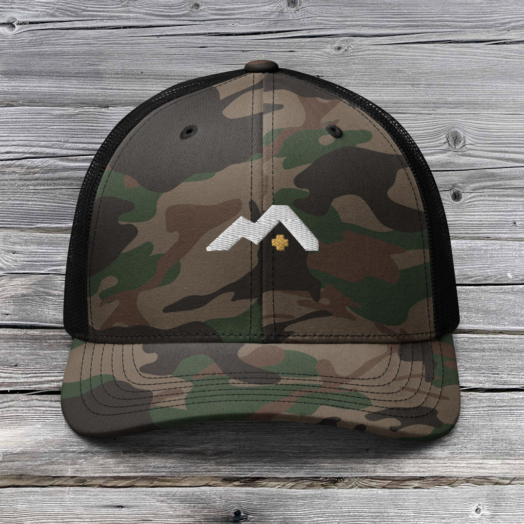Camouflage trucker hat - Aska Outdoors