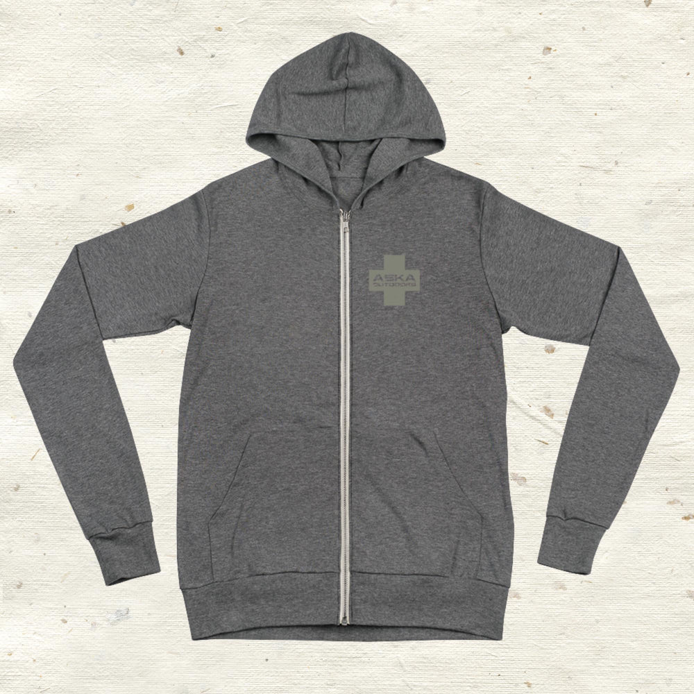 Unisex Full - zip hoodie - Aska Outdoors